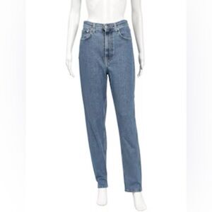 HELMUT LANG straight leg high waisted jeans size 31